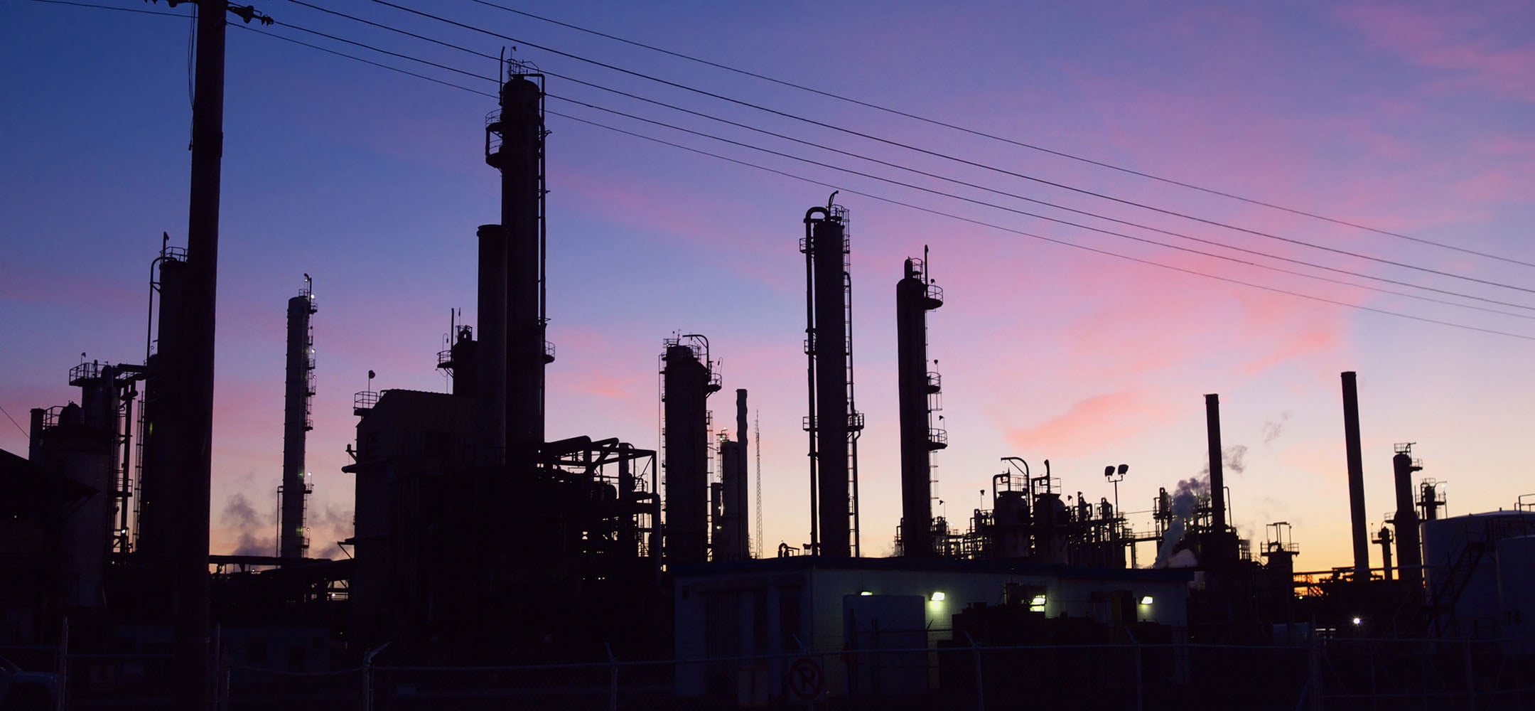 refinery silhouette